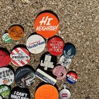 Lot Of Vintage Novelty Pins Approx 50