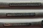 Craftsman Va 44865  44866  44867 8mm-10mm 6 Point 3pc Combination Wrench Set Usa