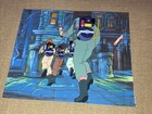 Vintage Ghostbusters Animation Cels Production Art 80 s Cartoon Background I24