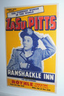1944 Zasu Pitts Broadway Flyer   Handbill  Ramshackle Inn  Royale Theatre  Nm