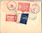 1941 Kaboul Afghanistan Registered Airmail Opened By Censor Cover To  Ny Usa