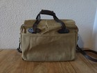 Filson Briefcase Computer Bag   Style 257   Tan   Made In Usa   Rare