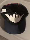 Domino s Pizza Employee Uniform Hat Blue-gray Heathered Fabric Logo Patch
