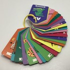 Mudpuppy Wildlife Abcs Animal Alphabet Ring Flash Cards Marijke Buurlage 26 Ct