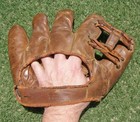 1945 Elmer Riddle U s  Army Baseball Glove  Ww2  Goldsmith Un  Nice Condition