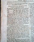 Rare Colonial Pennsylvania Philadelphia Pro-british Re  Stamp Act 1767 Newspaper