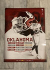2023 Oklahoma Sooners Football Schedule Poster  Ou Venables Gabriel 24x18 Norman