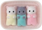 Calico Critters Persian Cat Triplets Baby Doll Ni-109 Epoch Sylvanian Families
