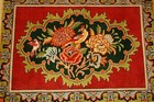 Natural Wool Old Orintal Rugs  Hand Woven knotted Size Approximately 2  X 2  9 
