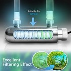 New Uv Pond Water Clarifier 20-300 Gallon Sterilizer Pool Spa Fish Tank 12-20mm