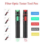 Visual Fault Locator Red Light Fiber Optic Test Tool Kit 100mw With Adapter
