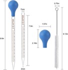 10ml Glass Pipettes Dropper  Lab Graduated Dropper For 0 3 Ounces  2 Pieces 