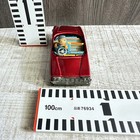 Vintage Tin Toy Friction Car Red Convertible Japanese 7 9  20cm 4 1oz 000661