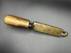 Antique 18th C Josiah Miller Im Brass Gang Bullet Shot Mold Connecticut