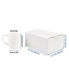 Hoikwo 9x6x4 Shipping Boxes Set Of 25  White Corrugated 9x6x4-25 Boxes 