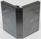 Standard Black Dvd  12-disc 39mm Replacement Premium Movie Storage Shell Case