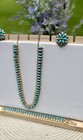 Vintage Signed Har Turquoise Parure Set Midcentury Necklace Bracelet   Earrings 