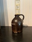 Miniature Little Brown Scratch Ware Jug 