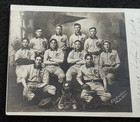Early 1900 s Original Real Photo Postcard-baseball Team In Uniform