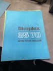Lot Of 4 Simplex Xl 35mm 70mm Movie Projector Catalog Drive In Theatre Speaker