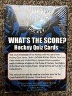 What   s The Score  Chalk Talk Hockey 144 Quiz Cards  New   Sealed