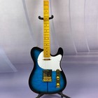 Maple Fingerboardrear Threadingtransparent Blue Tl Electric Guitar Ships Fromusa