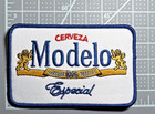 Modelo Especial Cerveza Beer Embroidered 4in Iron   Sew-on Patch