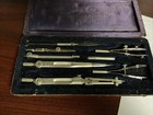 3 Vintage Drafting Tool Sets Lot Made In Germany   U s a  Scranton Pa  Read