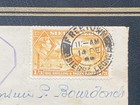 1944 Sierra Leone Wwii Censor Cover Scoa Casablanca Morocco King George Vi 1 3
