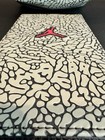 Air Jordan Texture Elephant Print Leather Yardage Book Handmade Golf Swag Custom