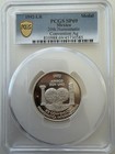 1992 Mexico 2oz Silver Medal 20th Numismatic Conv  Pcgs Sp69 Top Pop Large Slab