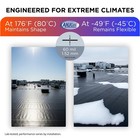 Anjon Epdm Roofing Rubber 7 5  X 5    60 Mil Roof Membrane For Flat Roof  Rv