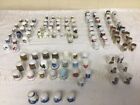 Various Thimbles Lot Of 100 Collection Porcelain  Vintage Sewing Thimbles