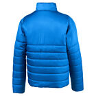 Puma Liga Casuals Padded Full Zip Jacket Youth Boys Blue Casual Athletic Outerwe