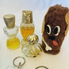 Junk Drawer Lot Vintage Collectibles Mirrors Perfume Bottles Keys Toys Random