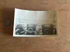 1930s Cars Photo Wisconsin State Fair Parked Automobiles Photograph Vtg Faded