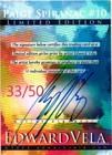 Paige Spiranac 2023 Artist Signed Limited Edition Print Card 33 Of 50