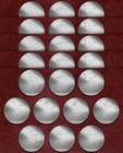 Turkey  Planets  Solar System 25  x  10 Coins Set   Unc 1 Kurus 2022 2023 Comm 