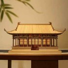 Chinese Ancient Su Style Architecture Assembly Finished Wooden Building Model