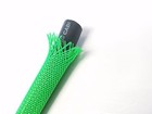 50 Ft 1 2  Neon Green Expandable Wire Cable Sleeving Sheathing Braided Loom Usa