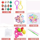 2500  Rubber Band Bracelet Kit Loom Bracelet Making Kit For Kids Rubber Bands