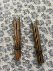 Set Of 2 Vintage Wooden Peg Clothespin Clothes Pin