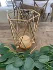 Light Luxury Golden Iron Glass Votives For Wedding  Home Decor  mult  Availab  