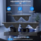 Stainless Steel Stove Gap Covers 2 Pack Filler Range Trim Kit Guards Side Easy