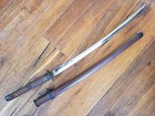 Ww2 Japanese Army Officers Shin Gunto Sword And An Original Ww2 Good Luck Flag