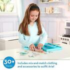Melissa   Doug Disney Ariel Magnetic Dress-up Wooden Doll Pretend Play Set  30 