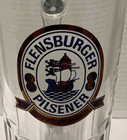 Flensburger Pilsener Herbwurzig   Frisch 0 5 L Beer Mug 8  Tall-slender-german