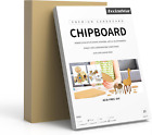 Chipboard Sheets 8 5  X 11  - 10 Sheets  80pt Thick For Book Binding  Scrapbooki