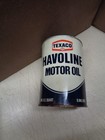 Original Empty Texaco Havoline Quart Oil Can Sae 30 Hd