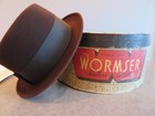 Vintage Wormser Men s Fedora  W  Orig Box  Custom Quality Men   s Hat 1940 -50 s